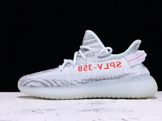 Tint Blue Adidas B37571 350 Yeezy Boost V2 0705